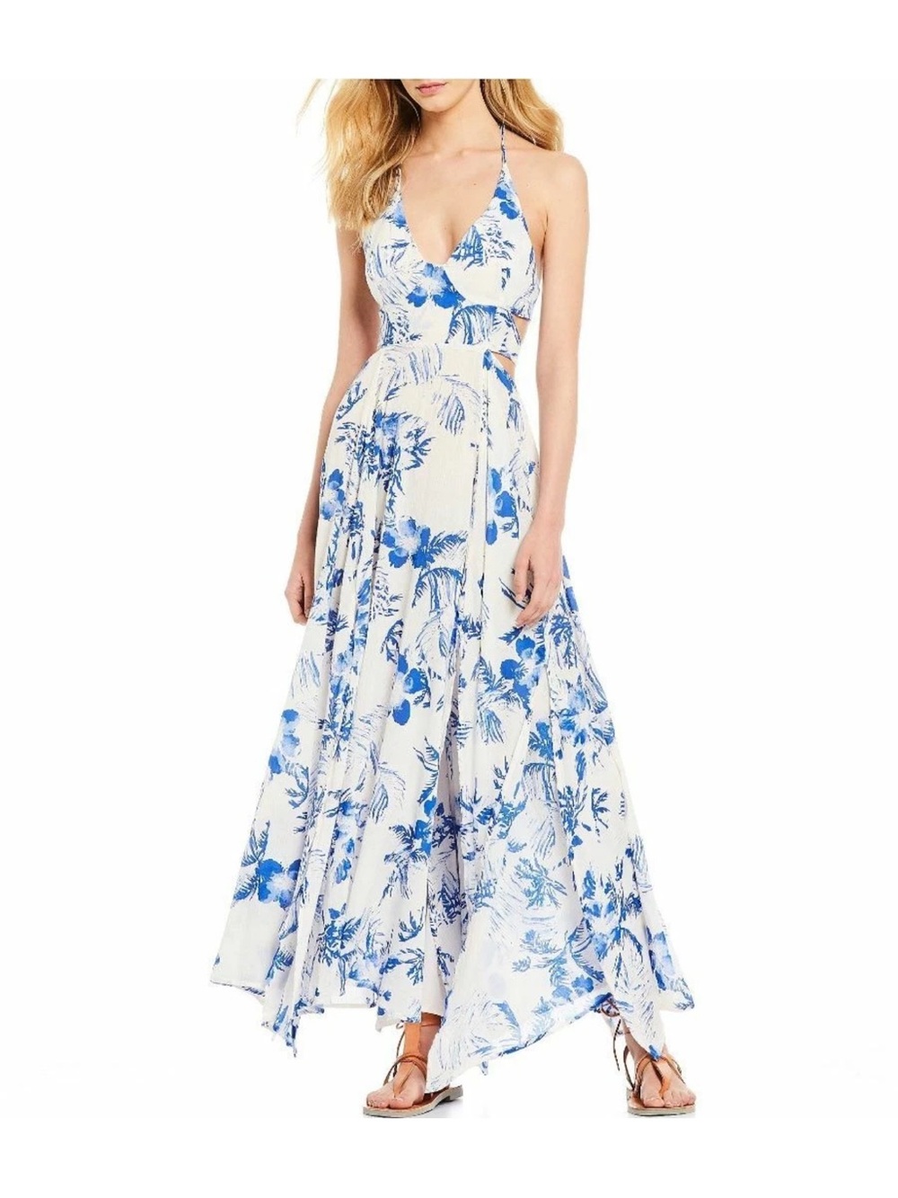 Free People Lille Printed Maxi Dress